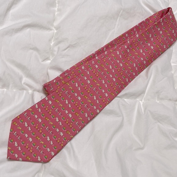 Salvatore Ferragamo silk tie. Made in Italy. - Picture 1 of 4